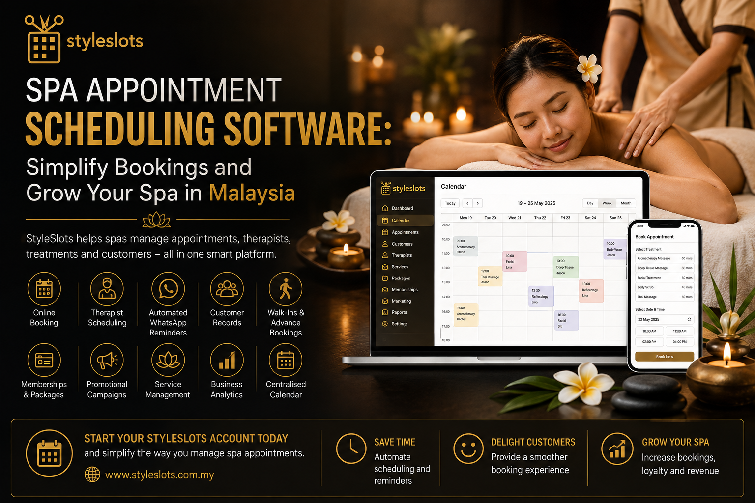 Spa Appointment Scheduling Software: Simplify Bookings and Grow Your Spa in Malaysia